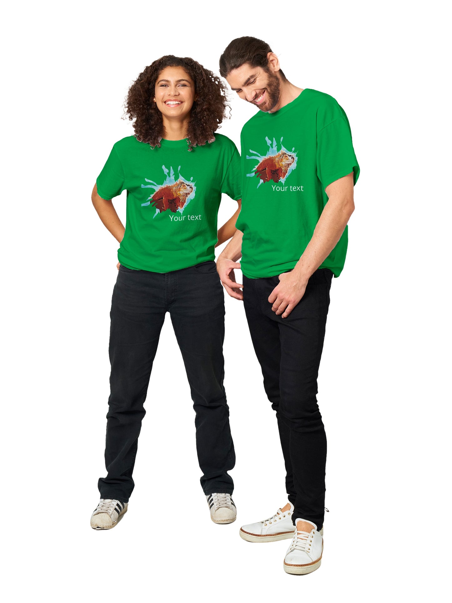 Retro-Stijl T-Shirt met Huisdier - Vintage Huisdier Illustratie Shirt voor Dierenliefhebbers