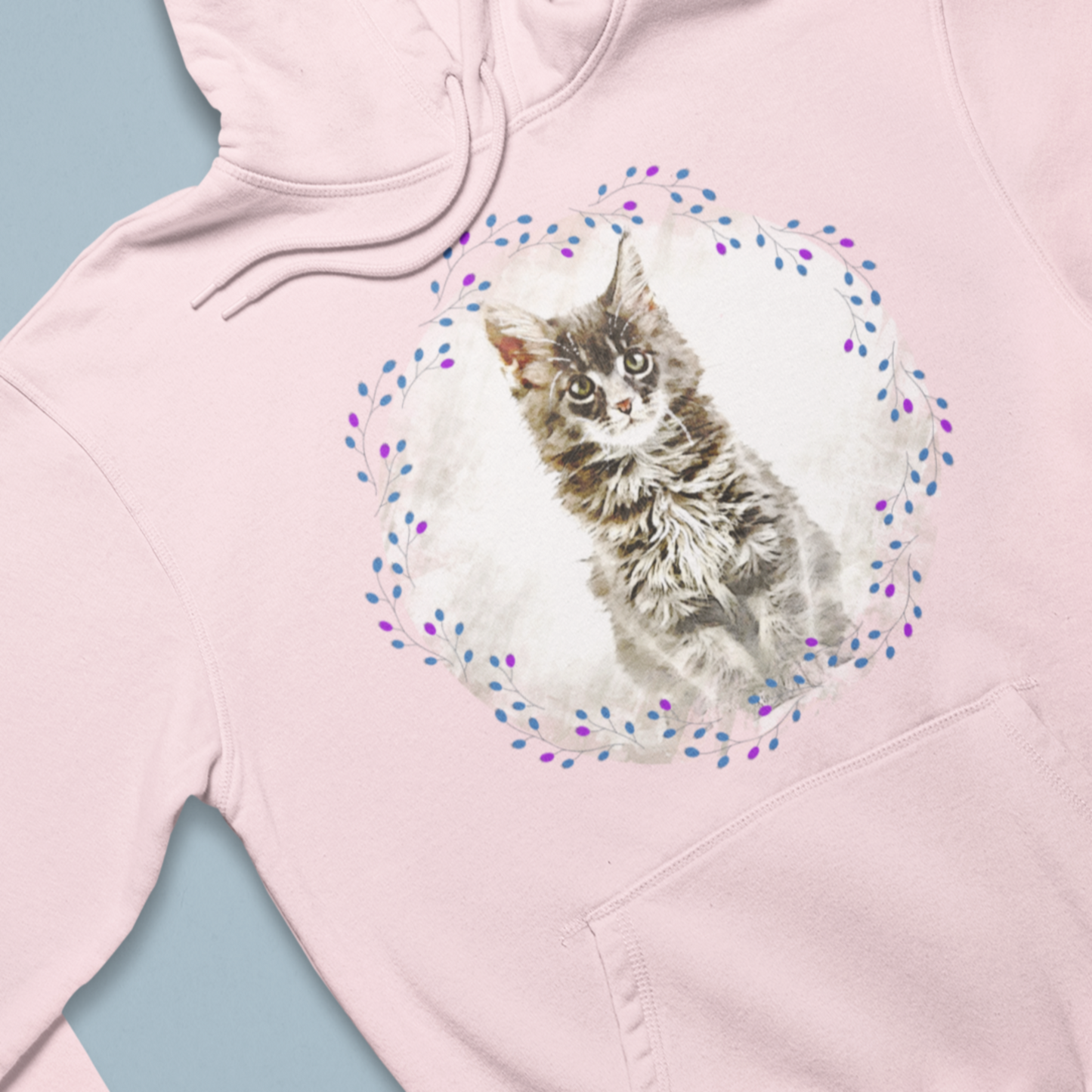 Scrape Art-stijl Huisdierenhoodie - Uniek Ontwerp Custom Huisdierenhoodie