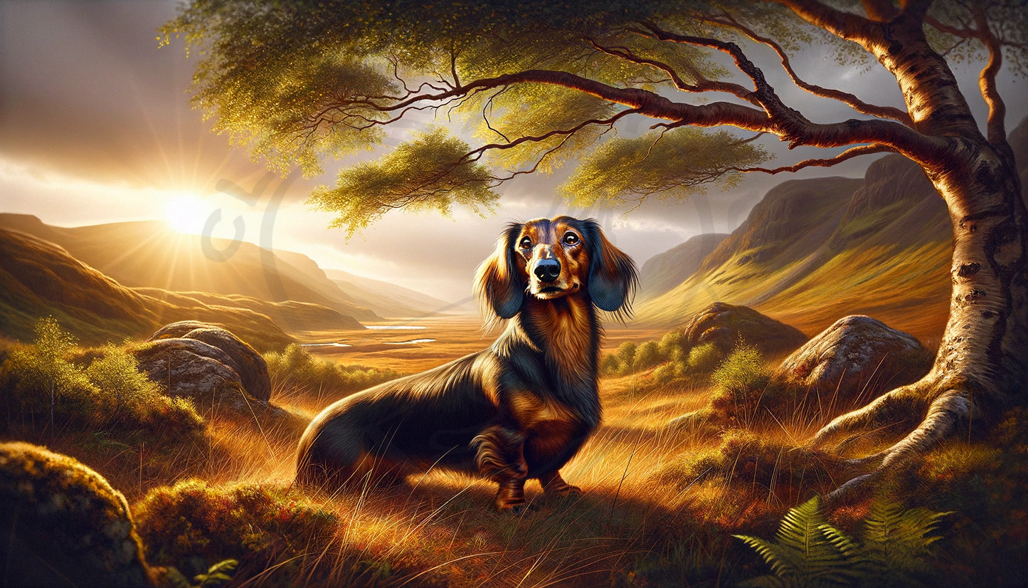 2025 Dachhund Art Calendar - 12 Unique Artistic Styles