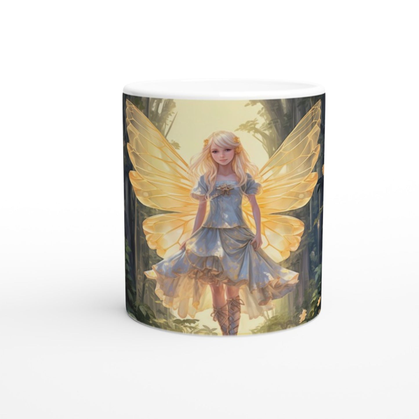 11 oz Enchanted Fairy Print Mug - Magical Beverage Experience