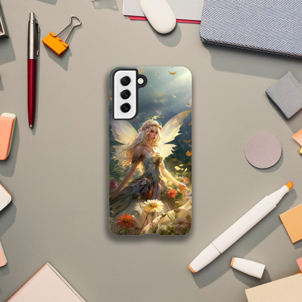 Magical Fairy Artwork Phone Case - Enchanting Hardshell Protection