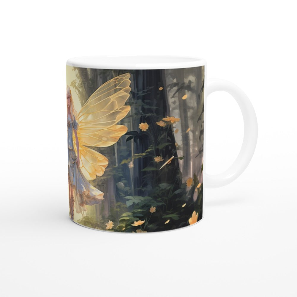 11 oz Enchanted Fairy Print Mug - Magical Beverage Experience