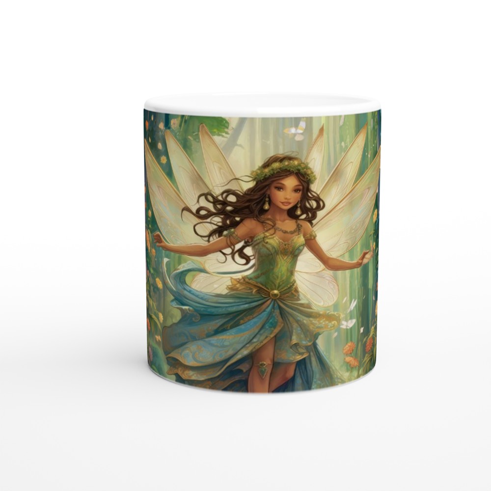 Magical Forest Fairy Coffee Cup - Mystical Morning Brew