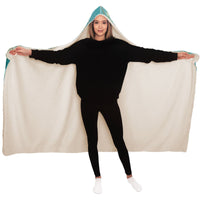 Hooded Blanket Almond Blossoms