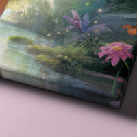 Fairy Tale Enchantment Wall Art - Magical Wonderland Fairy for Girls' Room Decor