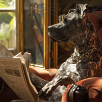 2025 Great Dane Art Calendar - 12 Unique Artistic Styles