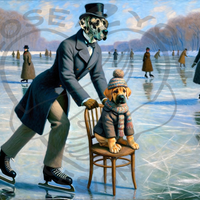 2025 Great Dane Art Calendar - 12 Unique Artistic Styles