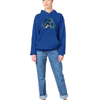 Abstract Paint Stroke Pet Hoodie - Bold & Custom Artistic Style
