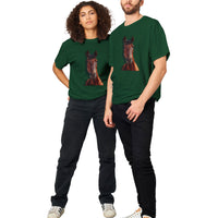 Personalized Pet Portrait T-Shirt - Custom Animal Art Tee for Pet Lovers