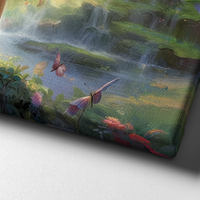Fairy Tale Enchantment Wall Art - Magical Wonderland Fairy for Girls' Room Decor