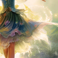 Fairy Tale Enchantment Wall Art - Magical Wonderland Fairy for Girls' Room Decor