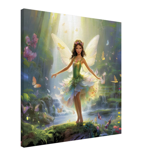 Fairy Tale Enchantment Wall Art - Magical Wonderland Fairy for Girls' Room Decor