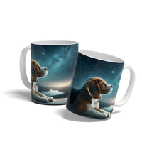 Starry Night Beagle Coffee Mug - 11oz | Perfect Gift for Dog Lovers