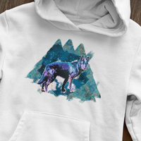 Abstract Paint Stroke Pet Hoodie - Bold & Custom Artistic Style