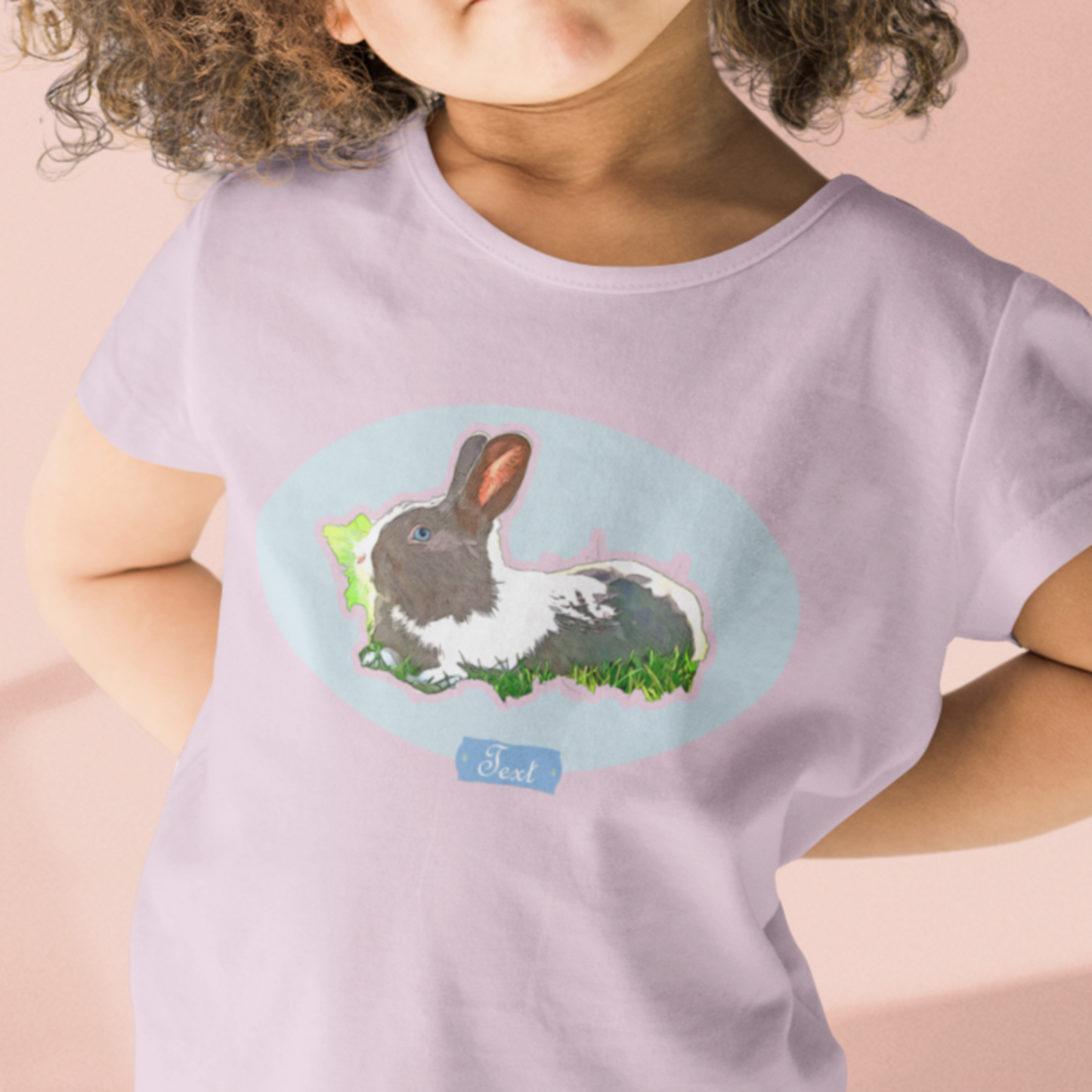 Kids Tshirt - Custom Cartoon Pet Portrait  on a  t-shirt - pet portrait custom - Unique Personalised Gif