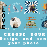 Custom Pet Portrait on a Hoodie for Kids - Cartoon- Unique Personalised Gift