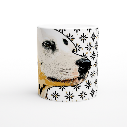 Custom Pet Portrait Mugs - Artful & Personalized Gifts for Any Occasion- 11oz Ceramic Mug