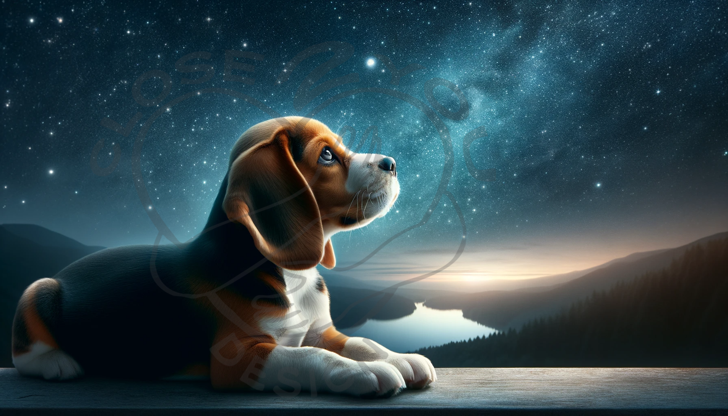 2024 Beagle Art Calendar - 12 Unique Artistic Styles