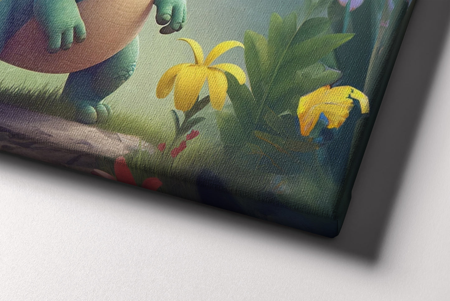 Transform Your Child's Bedroom with Baby Dinosaur Canvas Prints