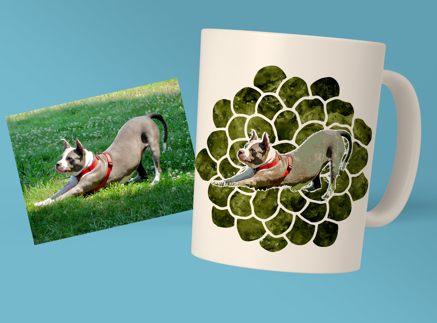 Personalized Pet Art Mug - Ideal Gift for Animal Enthusiasts, Great for Any Celebration - 11oz Ceramic Mug