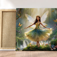 Adorable Fairy Themed Wall Prints - Perfect for Girls; Bedroom Decor - Vibrant, Magical Artwork
