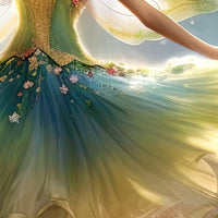 Adorable Fairy Themed Wall Prints - Perfect for Girls; Bedroom Decor - Vibrant, Magical Artwork