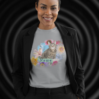 Watercolor Style Custom Pet T-Shirt - A Vivid Canvas of Cozy Fashion