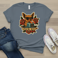 Chihuahua Statement Tee | Melting Ice Tattoo Dog Shirt | Bold Graphic Tee