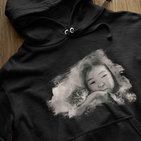 Abstract Paint Stroke Pet Hoodie - Bold & Custom Artistic Style