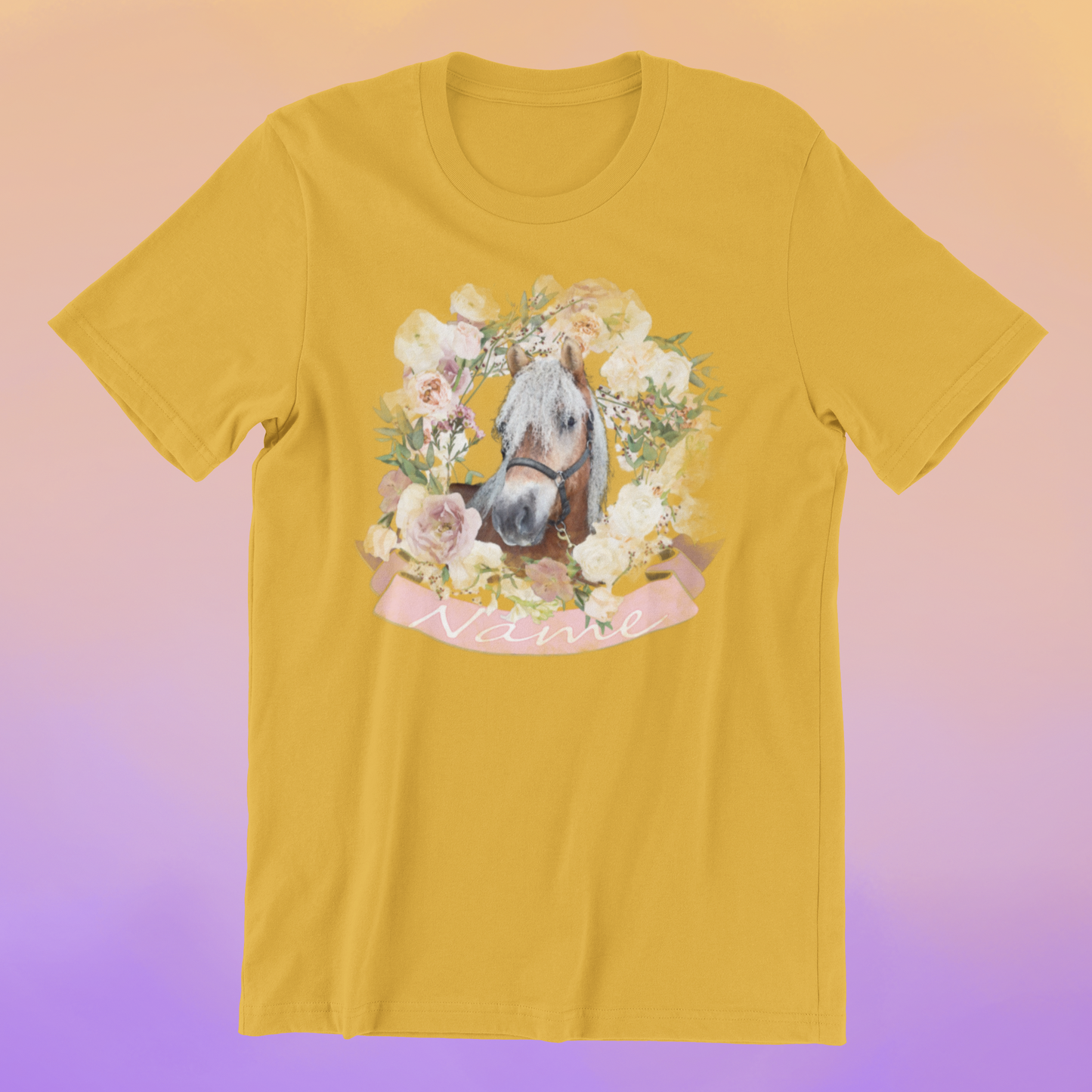 Watercolor Style Custom Pet T-Shirt - A Vivid Canvas of Cozy Fashion