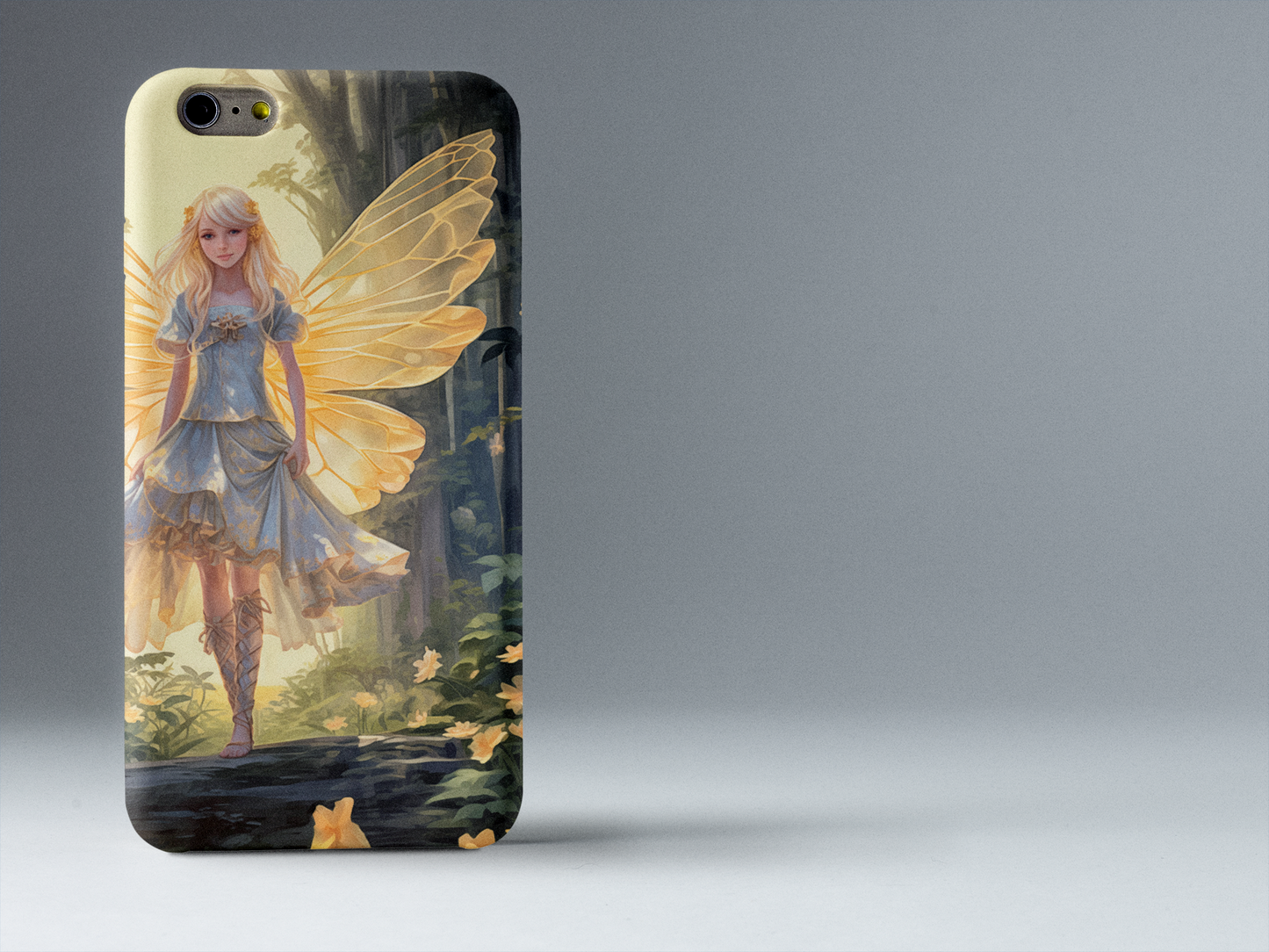 Enchanted Fairy Design Hardcover Phone Case - Magical Art Protective Cover