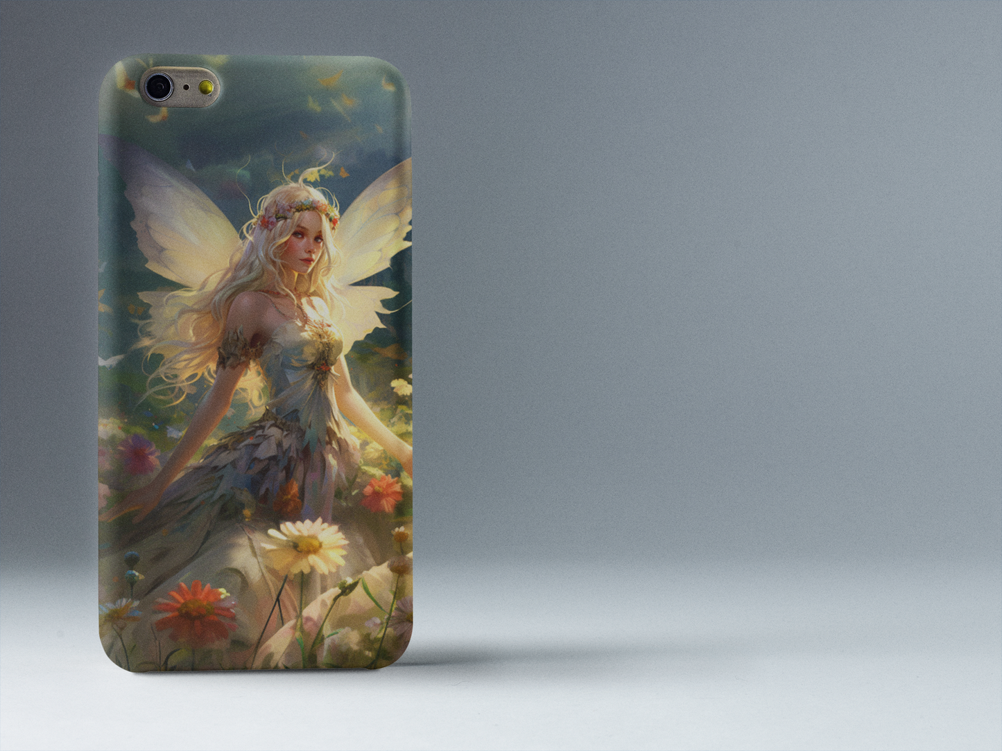 Magical Fairy Artwork Phone Case - Enchanting Hardshell Protection