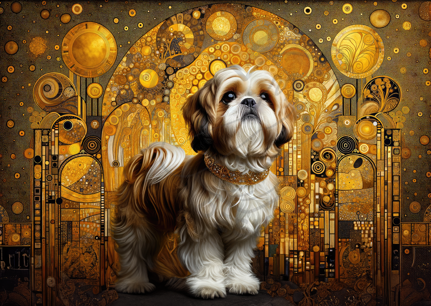 2025 Shih tzu Art Calendar - 12 Unique Artistic Styles