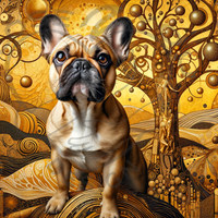 2025 French Bulldog Art Calendar - 12 Unique Artistic Styles