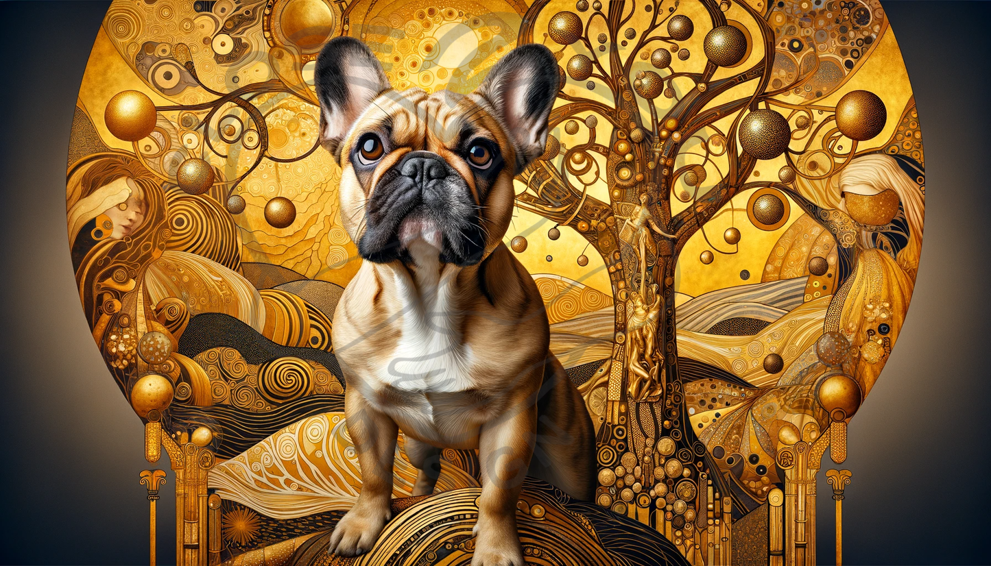 2025 French Bulldog Art Calendar - 12 Unique Artistic Styles