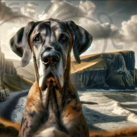 2025 Great Dane Art Calendar - 12 Unique Artistic Styles