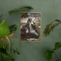 Aristopaws Bathroom Humor - Afghan Hound Wall Art