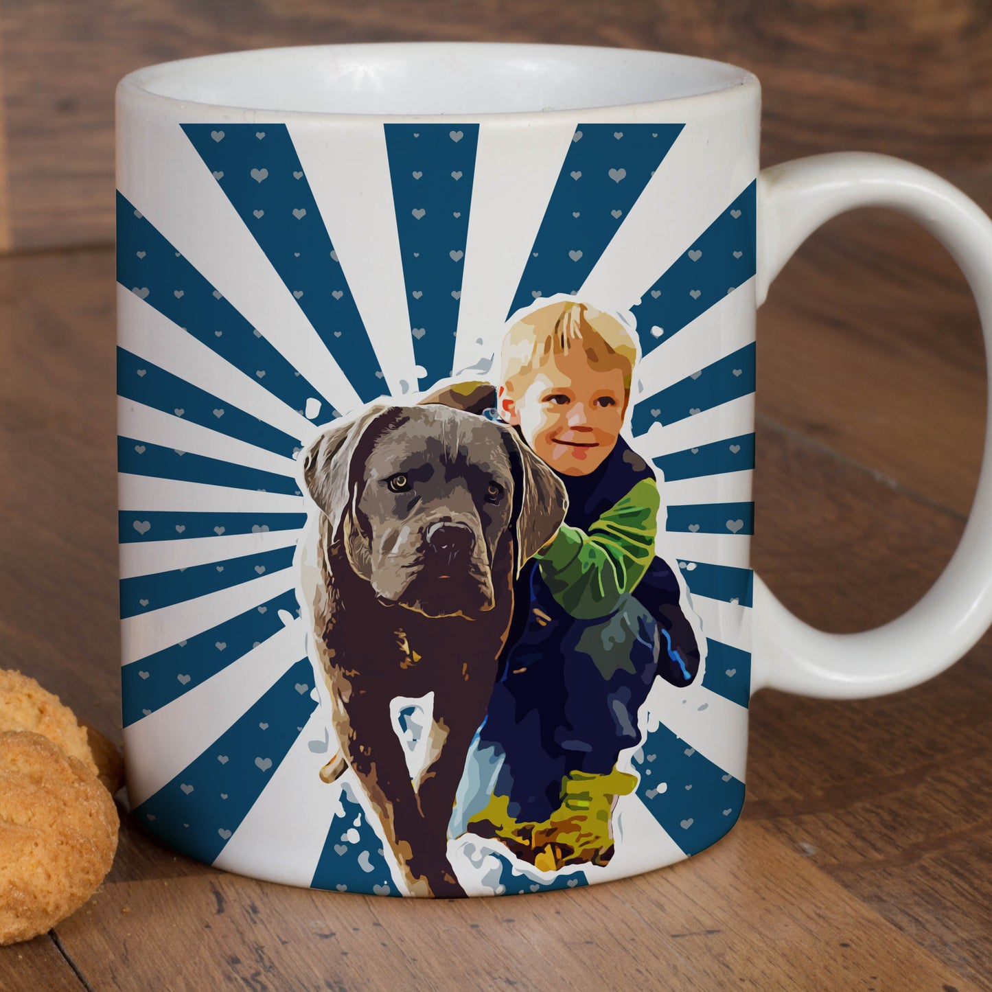 Personalized Pet Art Mug - Ideal Gift for Animal Enthusiasts, Great for Any Celebration - 11oz Ceramic Mug