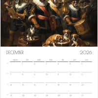 Boxer Calendar 2026 – Art-Style Dog Calendar with 12 Unique Designs