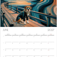 Boxer Kalender 2027 – Fine Art Hondenwandkalender voor Boxerliefhebbers
