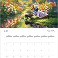 Dachshund Calendar 2026 – Art-Style Dog Calendar with 12 Unique Designs