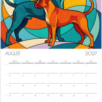 Boxer Kalender 2027 – Fine Art Hondenwandkalender voor Boxerliefhebbers