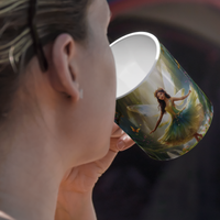 Charming Fairy Design Mug - Perfect for Hot Drinks