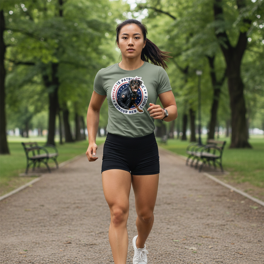 Rottweiler Statement Tee | Privacy Is Patriotic | Bold Dog Graphic Shirt