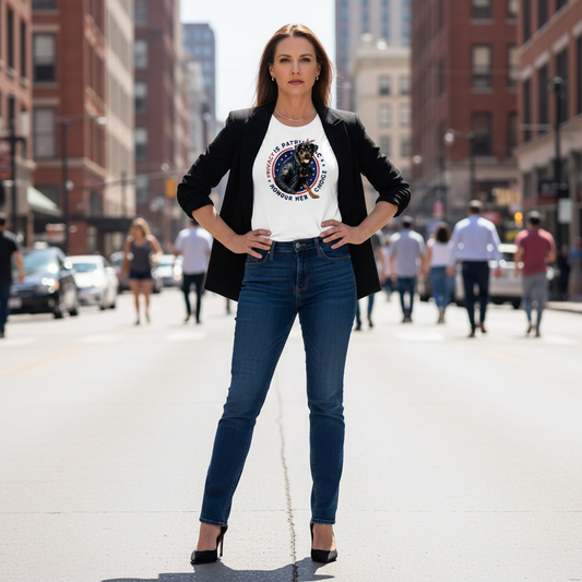 Rottweiler Statement Tee | Privacy Is Patriotic | Bold Dog Graphic Shirt