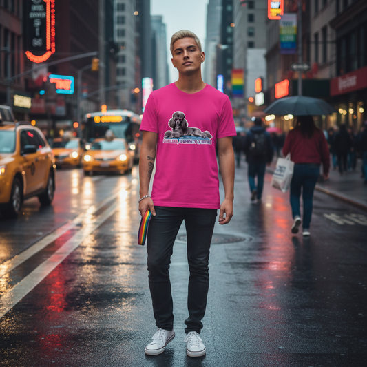 Poodle Statement Tee | Diversity Is Divine | Bold Dog Graphic Shirt