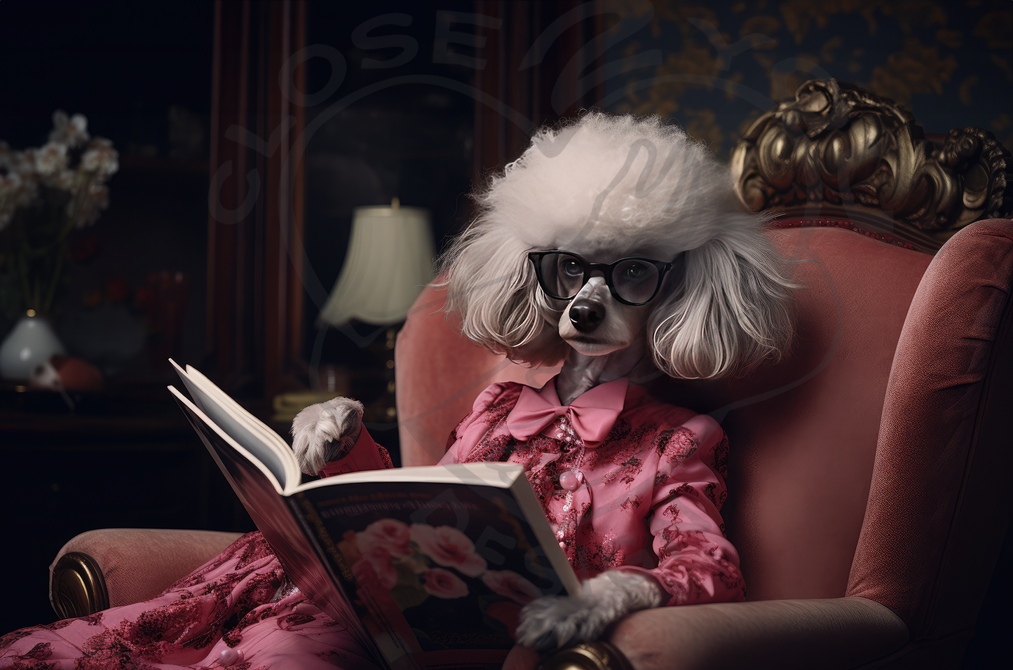 2025 Poodle Art Calendar - 12 Unique Artistic Styles