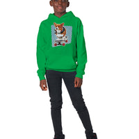 Custom Pet Portrait on a Hoodie for Kids - Retro Style - Unique Personalised Gift