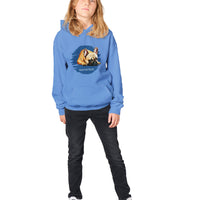 Custom Pet Portrait on a Hoodie for Kids - Cartoon- Unique Personalised Gift