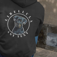 Vector Art Pet Portrait Hoodie - Customizable, Unique Gift Idea for Pet Lovers